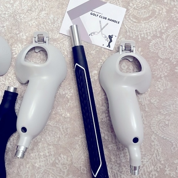 Brand New Meta Quest 3 Golf Club Attachment Gorilla Tag Stick Gaming Handles - Picture 2 of 7